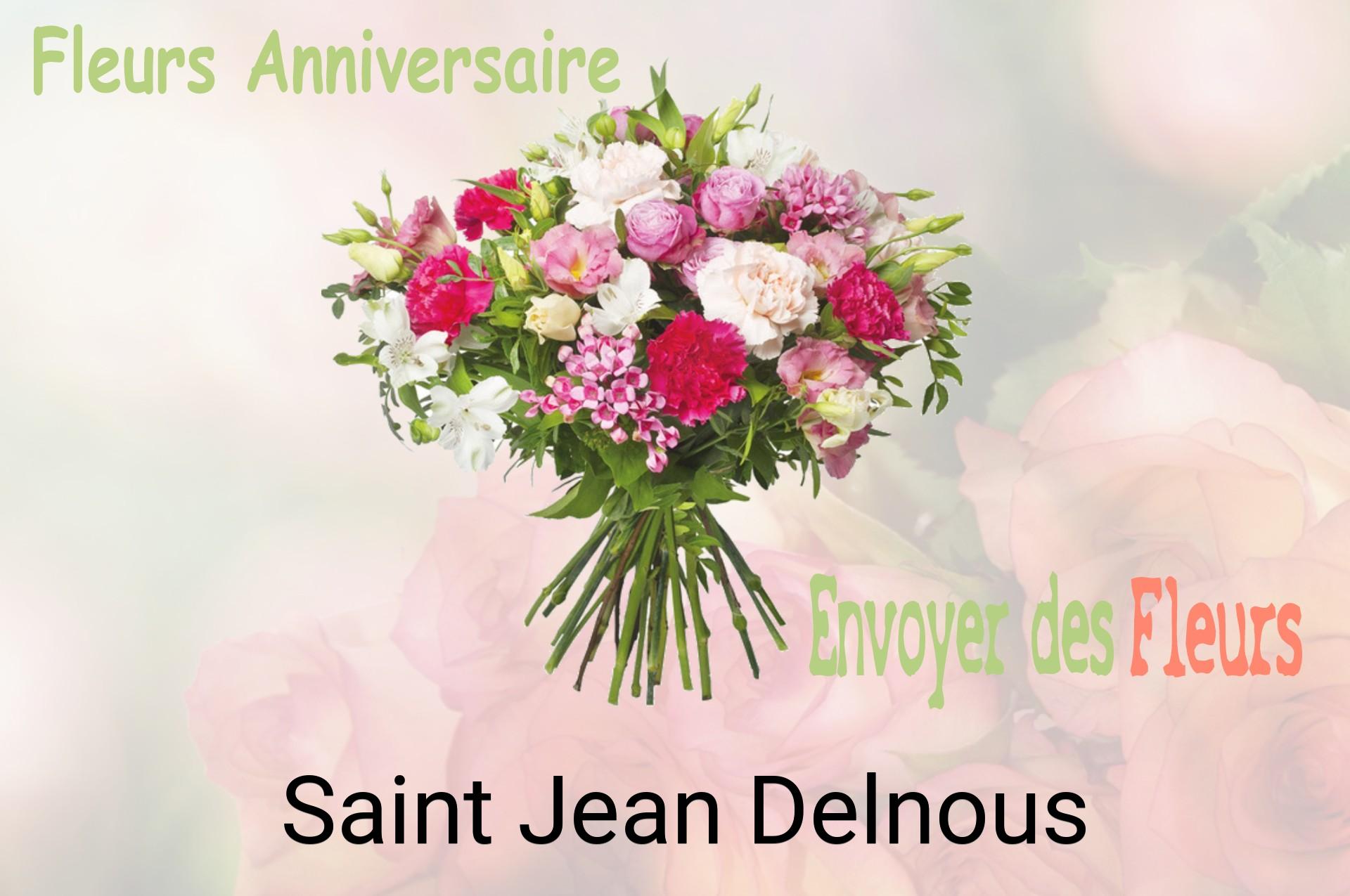 Bouquet de fleurs d’anniversaire livré à Saint-Jean-Delnous