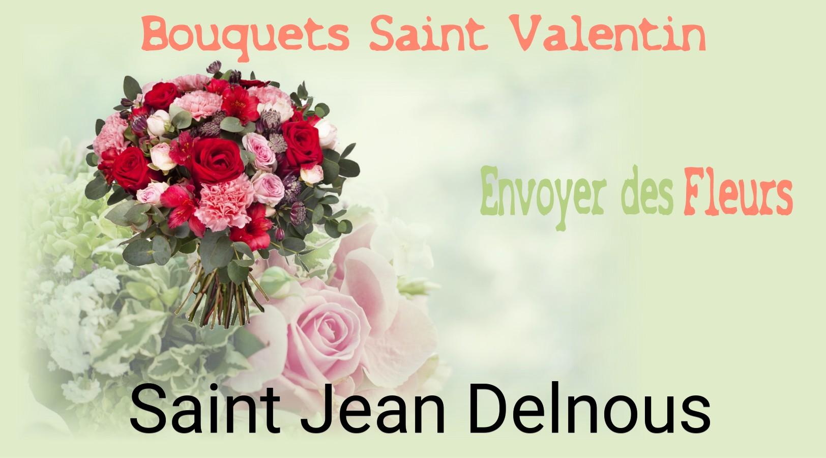 Roses de Saint-Valentin livrées à Saint-Jean-Delnous